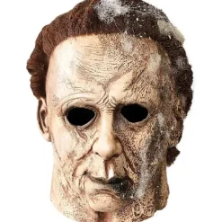 Deluxe Halloween Michael Myers Horror Latex Maske - Perfekt til Karneval Fest Udklædning Prop C