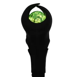 Deluxe Maleficent Stave med Grøn Lyskugle 54*13*10CM