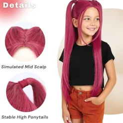 Demon Hunters Kostume Rumi Mira Zoe Realistisk Anime Cosplay Paryk Konvent Ros-FF- Pink Mira