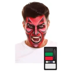 Demon or Devil Makeup Pack - Trusted Shop - Blandet - Rød