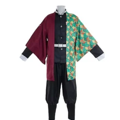 Demon Slayer Tomioka Giyuu Outfit Fancy Up Kostume Anime XL