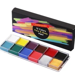 Den sommer jeg blev smuk 12 farver Halloween Makeup Ansigtsmaling Ansigtsmaling Jule Ansigtsmaling