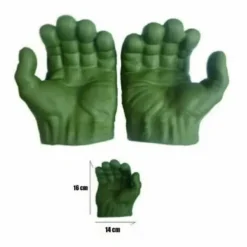 Den Utrolige Hulk "Smash Hands" — Avengers Cosplay Plyslegetøjshandsker (Par) — Festlegetøj og Gave — Perfekt