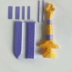 Devil Hunter anime cosplay prop dekoration, kort rekvisitter, cosplay og Halloween rekvisitter, Rumis sværd