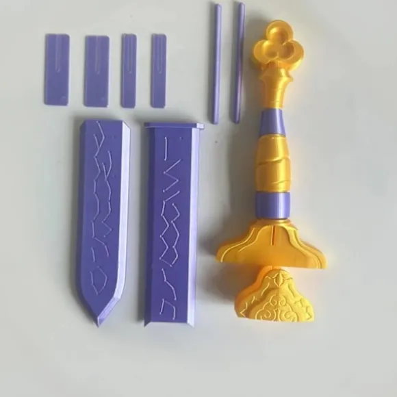 Devil Hunter anime cosplay prop dekoration, kort rekvisitter, cosplay og Halloween rekvisitter, Rumis sværd