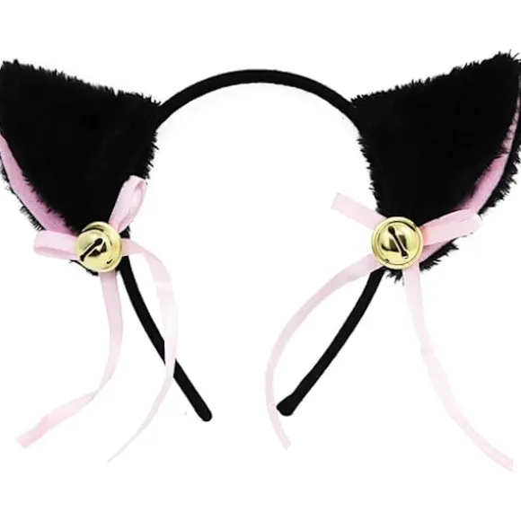 Dewenwils Kat Cosplay Sæt, Katteører Pandebånd Kitten Hale Ører DXGHC