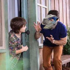 Dino Maske med Bevægelig Kæbe Dekorativ Tyrannosaurus Rex Maskeret Drage, Cosplay Maske Fest Fødselsdag Halloween