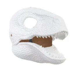 Dinosaur Maske Hovedbeklædning, Jurassic World Dinosaur Legetøj Med Åbnende Bevægelig Kæbe, Velociraptor Maske & Tyrannosaurus Rex Maske Bundle Blue | Fyndiq