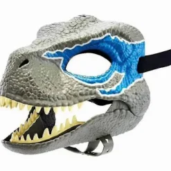 Dinosaur Maske Med Åbnende Kæbe, Dino Maske Til Børn Voksne, Kostume Og Rollespilsgave Til Karneval Halloween Cosplay Fest