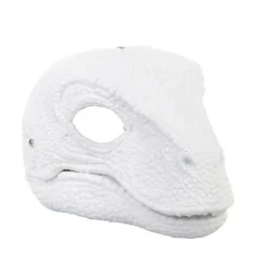 Dinosaurmaske Hovedbeklædning, Jurassic World Dinosaurlegetøj Med Åbning Bevægelig Kæbe, Velociraptor Maske & Tyrannosaurus Rex Maske Bundle (FMY) White | Fyndiq