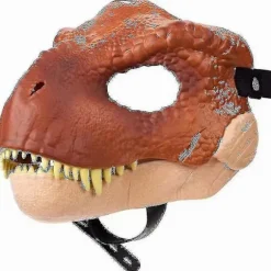 Dinosaurmaske med åbningskæbe, Dino-maske til børn Voksen, kostume og rollespilsgave til Carnival Halloween Cosplay Party Red