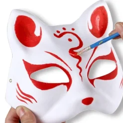 DIY Kattemaske / Therian Maske - 10 stk
