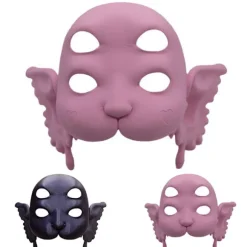 3D-printet Melanie Martinez Portals Maske Voksen Halloween Kostume Halloween Maske Black