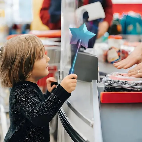 3D-printet tryllestav til betaling C