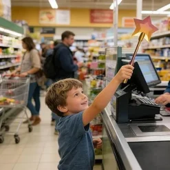 3D-printet tryllestav til betaling C