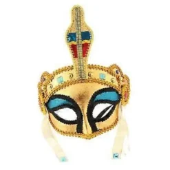 Egyptisk Kostume Hovedbeklædning Karneval Fødselsdag Event Sceneoptræden Maske Foto (maske 22x21cm)