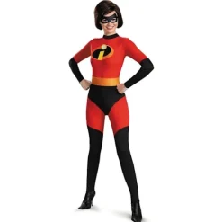 Elastigirl Helen Parr De Utrolige 2 Jumpsuit kostume til voksne kvinder Cosplay. m