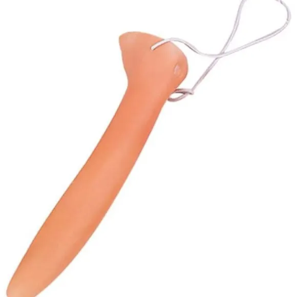 En lang latex næse lang træ Pinocchio næse rekvisit maske dans