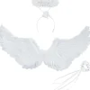Englevinger, Englefest, Englevingekostume, Festkostumeornament, Englevinger og Glorie, Englevinger S, Englefest, Ornament