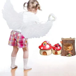 Englevinger, Englefest, Englevingekostume, Festkostumeornament, Englevinger og Glorie, Englevinger S, Englefest, Ornament