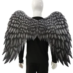 Englevinger Fjervinger SORT black