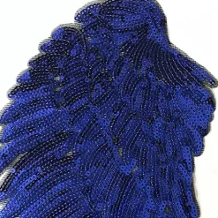 Englevinger Sequin Patch (Farverig) - Broderet Mønster Vinge S