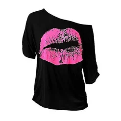 80'er 90'er Outfit Kvinder Fancy Dress Kostumer, Tema Fest, Tøj Neon Tilbehør Black S