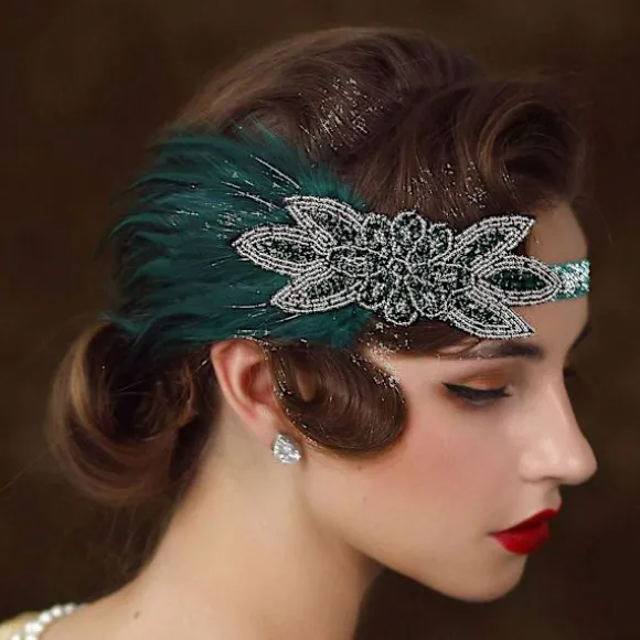 20'er tilbehør Gatsby tilbehør 1920'er Flapper Great Gatsby tilbehørssæt, 100% nyt CJY