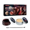 Et realistisk SFX makeup-sæt, perfekt til Halloween og cosplay, med letanvendelige ar-, sår-, brand- og flængeeffekter.