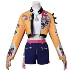 Ett K-pop Demon Hunters Rumi Cosplay Kostumesæt - Udklædning til Kvinder, Halloweenfest Outfit XS Voksne[GPA] XS Adults Rumi Without Wig