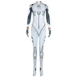 Evangelion Anime Ayanami Rei Cosplay Kostume Dame Battle Suit Bodysuit Jumpsuit Halloween Fest Udklædning -NMAOV( L)