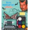 Face makeup devil kit för halloween makeup horn förklädnad