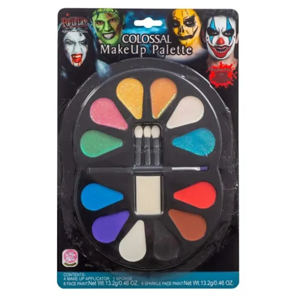 FaceOn 12 färgers Sminkpalett Ansiktsfärg Sminkset Multicolor one size