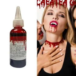 Falsk Blod Flydende Flaske Scene Spøg Teater Vampyrer Cosplay Rekvisitter Halloween Fest Horror Rød 30/60/100/200/500ml 100ML