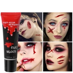 Falsk Blodspray til Halloween Vampyrblod Makeup, Anime Cosplay, Specialeffekt Makeup og Mere - Vegansk, Dyrevenlig