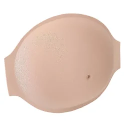 Falsk graviditetsmave, rektangulær, åndbar, letvægts, kunstig gravid mave til rekvisitter, kostumer, cosplay