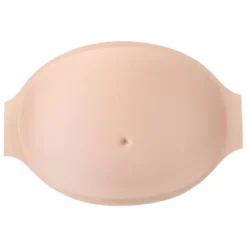 Falsk Graviditetsmave Rektangulær Åndbar Letvægts Kunstig Gravid Mave til Rekvisitter Kostumer Cosplay