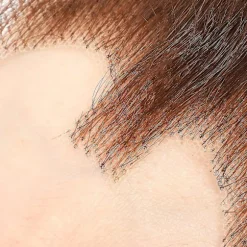 Falsk Skæg Realistisk 100% Ægte Menneskehår Fuld Håndbundet Gedeskæg Brun Til Mænd Makeup Underholdning/drama (hz06)