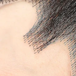 Falsk skæg realistisk 100% menneskehår fuld håndbundet gedebuk sort til mænd makeup underholdning/drama (hz03)