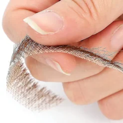Falsk skæg realistisk 100% menneskehår fuld håndbundet gedebuk Brun til mænd makeup underholdning/drama (hz06) - D