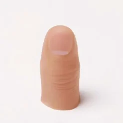 Falsk tommelfinger 5 stk. Finger Magic Trick Falsk Blød Tommelfingerspids Nærhed Scene Show Prop Spøg Legetøj S