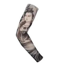 Falske midlertidige tatoveringsærmer Voksne Kvinder Mænd Slip on Elastiske Armstrømper Unisex Party Halloween Tatovering Biker Solbeskyttelse 1 Par-GKK013 | Fyndiq