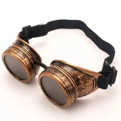 Fashion Ankomst Steampunk Solbriller Vintage Stil Beskyttelsesbriller Svejsning Punk Briller Cosplay Mærke Designer Fem Farver Linse C2 As Picture