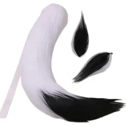 Faux Fur Kat Fox Ulv Pelsagtig Hale