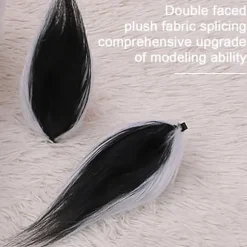 Faux Fur Kat Fox Ulv Pelsagtig Hale