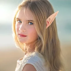 Fe-Øre - Renaissance Festdragt Kostume Makeup Kostume Tilbehør Elf Maskerade Vampyr Fe-Øre (2 Par)