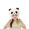 Feriehat Langhåret panda hovedbeklædning Fotorekvisitter Fotorekvisitter Vogn