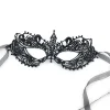 #Fest-blonde maske, blonde maske til maskerade (sort)#