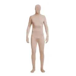 Festdragt Usynlig Morph Suit Voksen Herre Dame Fuld hudfarve 0 hudfarve skin color 180CM