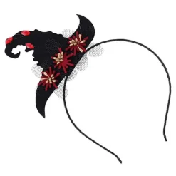 Festival Hårbånd Halloween Kostume Tilbehør 13x12cm Dekorativ Halloween Fest 1Pakke-lingling} Red 13x12cm